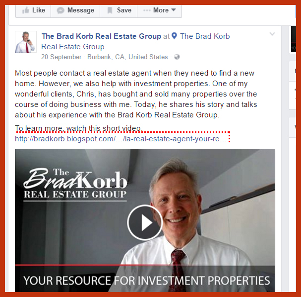videos for real estate Facebook marketing
