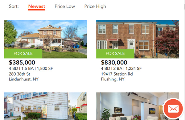 home listing