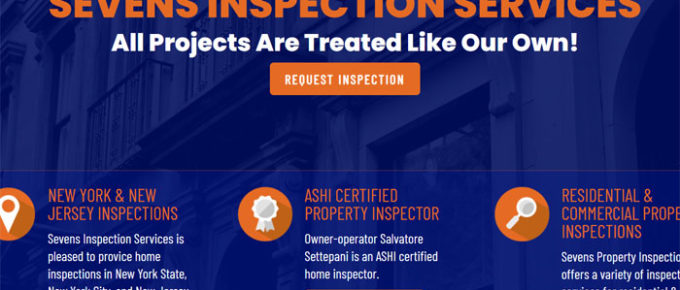 home inspection website features