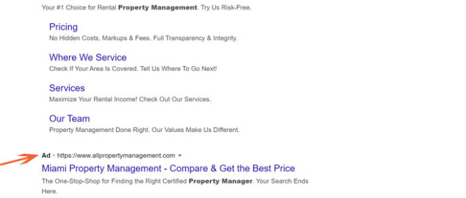 how google ads works for property management